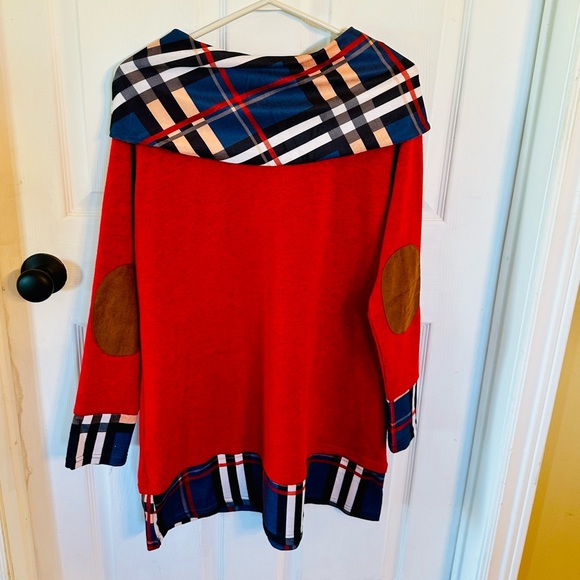 ❤️👗Long Sleeve Dress with Scoop Neck Collar👗❤️ - Picture 8 of 13